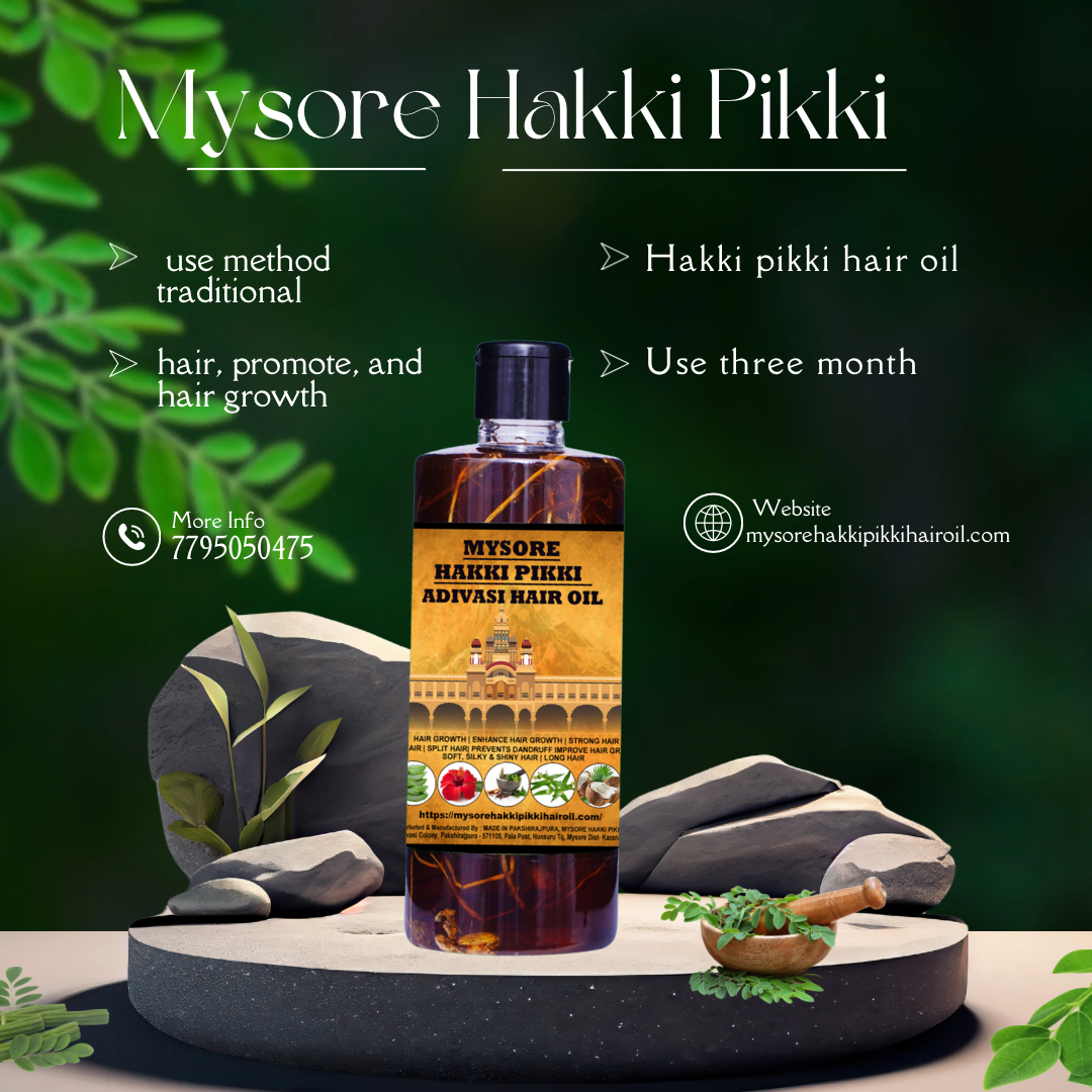 MYSORE HAKKI PIKKI HAIR OIL [500ml]
