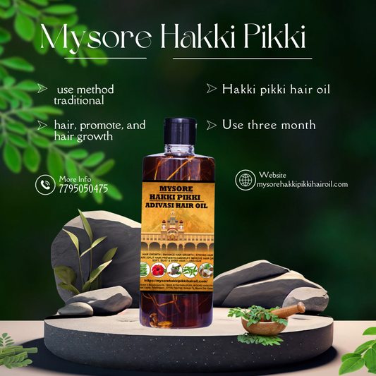 MYSORE HAKKI PIKKI HAIR OIL [500ml]